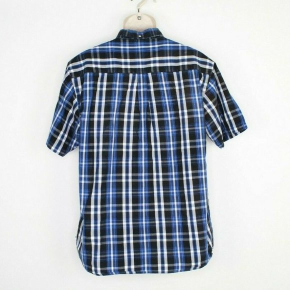Stussy Short sleeve Button Up Shirt Mens XL Plaid - Picture 5 of 6